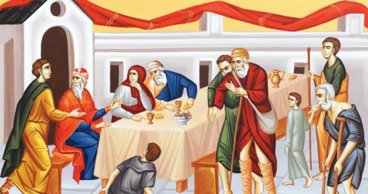 Duminica a 29-a după Pogorârea Duhului Sfânt (a Sfinților Strămoși – Pilda celor poftiți la cină, Luca 14, 16-24)