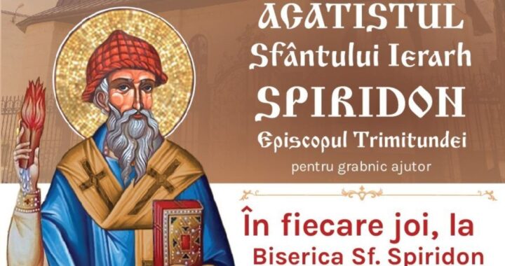 La Biserica „Sf. Spiridon al Trimitundei” începe un nou șir de 40 de Acatiste pentru grabnic ajutor